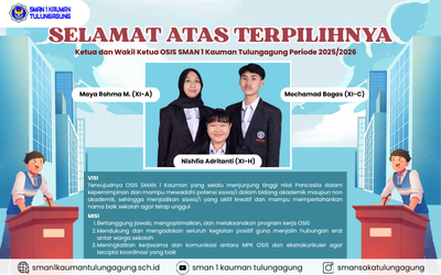 PEMILIHAN KETUA OSIS PERIODE 2025/2026: DARI ORASI HINGGA SERAH TERIMA JABATAN